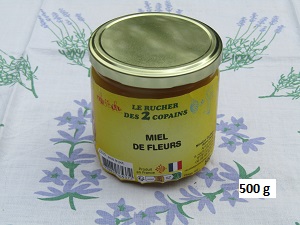 Miel de fleur pot de 500gr
