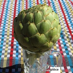 Artichauts blanc pièce