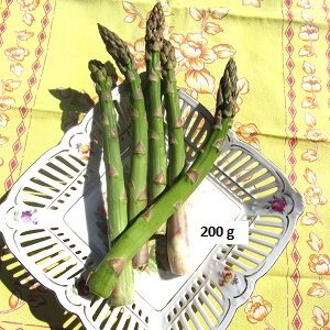 Asperges vertes en 200gr