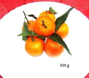 Clémentine feuille 500gr
