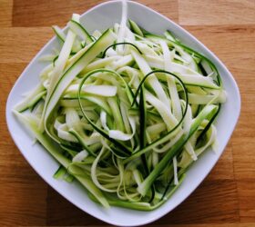 Courgettes et noix Saint-Jacques