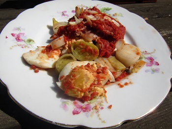 23 – poireaux aux oeufs durs