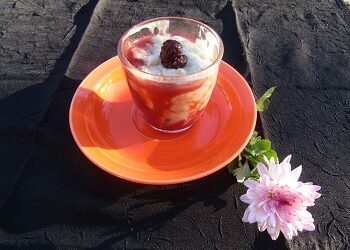 Délice de patate douce à la vanille