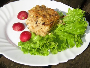 Pain perdu aux légumes