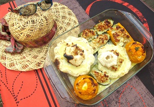 Trio de légumes farcis